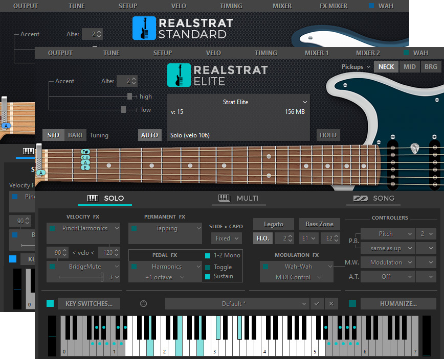 MusicLab RealStrat Mac 破解版 采样于芬达吉他的音源插件